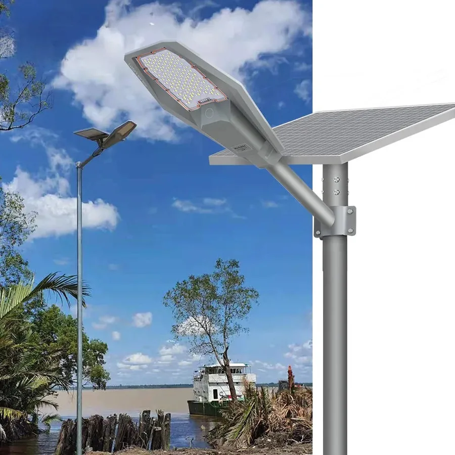 SolarMax Pro LED — Luminária Pública Solar de Alta Potência 400w 14